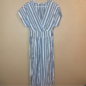 American Eagle Stripped Romper Jumpsuit Size Small